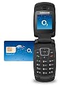 o2 Loop Pac Samsung SGH-C270 Prepaid Handy silber-schwarz + 5 Euro Startguthaben