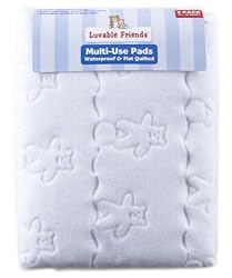 2-Pack Waterproof & Flat Quilted Multi-Use Pads