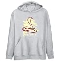 Hoodie Mens Heather Gray " Snake " Zodiacs