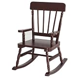 Simply Classic Childrens Cherry Finish Rocking Chair