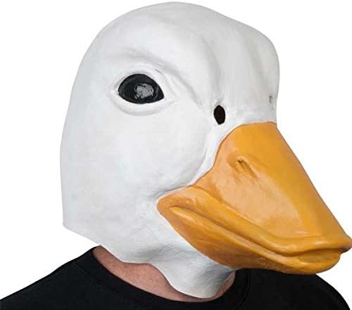 Deluxe Latex Duck Mask For Hollween By Crazy Halloween Mask