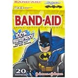 Band-Aid - Children's Adhesive Bandages, Waterproof, Batman 20 ea