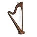 Seasons of Cannon Falls Harp Ornament #894477 Musical Instrument