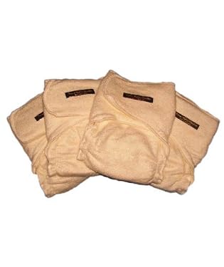 bamboo lovable - size 2 (12lbs to potty training) natural