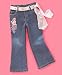 Disney Princess Little Girl Belted Jeans