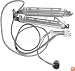 GE WR51X442 Refrigerator Defrost Heater Kit with Thermostat