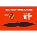 Fake Mustache 6 Way