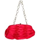 La Regale Shirred Metal Chain Pouch
