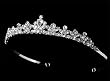 Wedding Headband Bridal Tiara, Silver Rhinestone 110