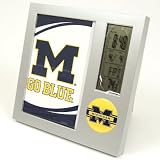 MICHIGAN WOLVERINES DIGITAL DESK CLOCK PHOTO FRAME