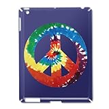 IMAGE OF iPad 2 Case Royal Blue of Rainbow Tye Dye Peace Symbol