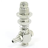 uxcell　真空カップレベルコンペンセーター　金属素材　シルバートーン　45 x 26 x 14mm