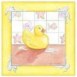 Rubber Duck (D) I by Meagher Megan. Art Print Poster 13 inches width by 19 inches height. Highest Quality Art Poster Print