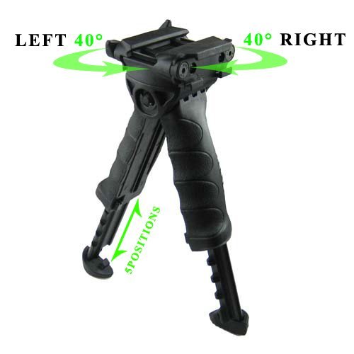 Tactical Military Foldable Foregrip Bipod Grip M16 AR-15 AK-47 AR-10 new style