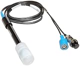 Oakton WD-35808-89 12mm Semi-Dome Single-Junction Epoxy Body Gel-Filled pH Electrode, All-In-One Waterproof, 0 - 13 pH Range