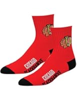 NHL Chicago Blackhawks Men's Team Quarter Socks