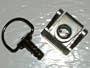 6pc - Black Dzus Fasteners with Clip on Retainers