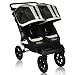 City Elite Double Stroller in Black Sport Color: Green Sport