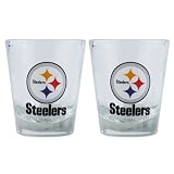 NFL Pittsburgh Steelers Boelter Shot Glasses 2-pack