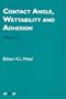 Contact Angle, Wettability and Adhension