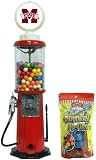 Mississippi State Bulldogs Red Retro Gas Pump Gumball Machine