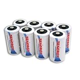 Buy 8 pcs of Premium Tenergy D Size 10,000mAh High Capacity High Rate NiMH...