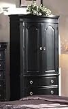 YT Furniture BA3104TV - Bayle TV Armoire (Black)