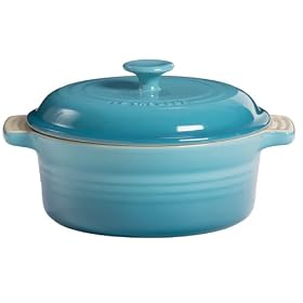 Le Creuset Stoneware 1-1 2-Quart Covered Round Casserole, Caribbean by Le Creuset