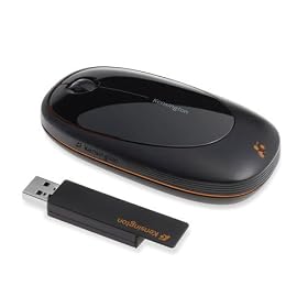 Kensington Ci75m W'less Notebook Mouse - Neutral Colour (Black/Orange)