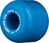 Powell-Peralta Mini Cubics 64mm 95A Blue Skateboard Wheels (Set of 4)