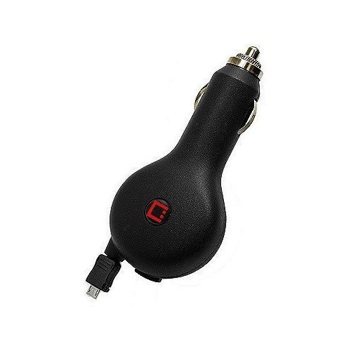 Retractable Car Charger for Samsung Galaxy S Phone with