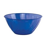 Blue Frosted Bowl - 5 quart