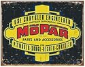 Mopar Chrysler Metal Sign Plymouth Dodge Desoto