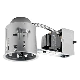 Juno Lighting TC44R 4-Inch TC rated Low Voltage Remodel Recessed Housing