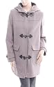 GREY WOOL WOMENS WINTER DUFFEL COAT