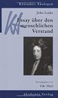 John Locke: Essay Ueber Den Menschlichen Verstand
