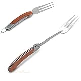 Collapsible Rosewood BBQ Fork