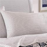 Nautica Bay Stripe Standard Pillowcases Blue White Stripe