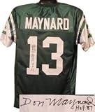 Don Maynard Signed New York Jets Jersey - HOF 87