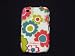CATH Designer Brand New BB8520 Colourfull Flowers Hard Shell / Skin / Case / Cover for Blackberry 8520 / 8530 / 9300 CURVE Mobile Phone + Free Delivery UK Seller