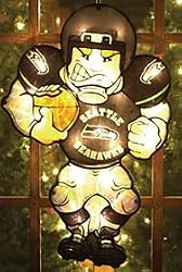 Seattle Seahawks 20" Double-Sided Window Mounted Lighted Player Figure - NFL Football
