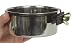 Stainless Steel Coop Cup - 20 oz - Style B with Bolt Clamp Holder and Wing Nut