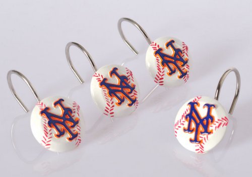 New York Mets Shower Hook Set