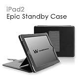 CaseCrown Epic Standby (Black) case for iPad 2 (Built-in magnet for Apple Smart Cover's sleep & awake)