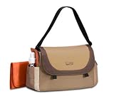 Jeep Flap Front Diaper Bag - Khaki (Large)