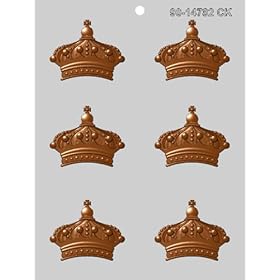 Buy CK Products 2-1 2-Inch Crown Chocolate Mold now!