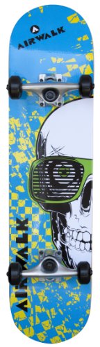 Airwalk Undone Skull Blue Complete Skateboard