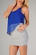 Sexy One Shoulder Ruffle Top Bandage Skirt Mini Dress By Wow Couture