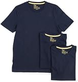 (ジョルダーノ)GIORDANO スリムフィットクルーネックTシャツ(3パック)91021...