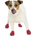 Pawz All Weather Rubber Dog Boots - Set of 12 - LARGE (Purple)